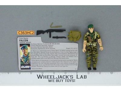 Falcon V1 100% Complete G.I. Joe 1987 Hasbro Vintage Action Figure