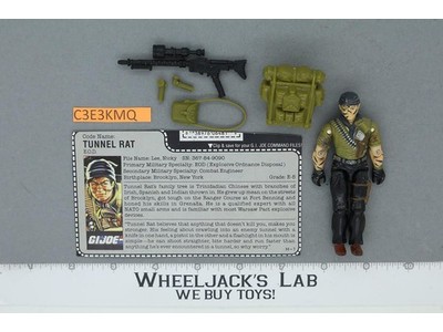 Tunnel Rat V1 100% Complete 1987 G.I. Joe Hasbro Vintage Action Figure