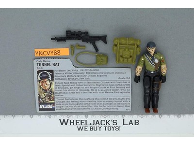 Tunnel Rat V1 100% Complete 1987 G.I. Joe Hasbro Vintage Action Figure