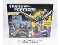 Sixshot MIB 100% Complete 1987 Vintage Hasbro G1 Transformers Action Figure