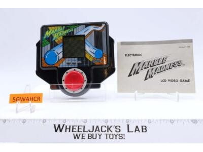 Marble Madness W/Instruction Sheet 1989 Tiger Handheld Electronic Game WORKS
