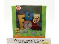 Talking Fun Alarm Clock Spongebob Squarepants Nickolodeon Tek Time NEW SEALED
