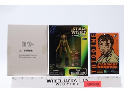 Oola & Salacious Crumb Mail Away W/ Cover Star Wars POTF 1998 Hasbro NEW SEALED