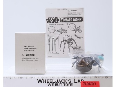 B'omarr Monk W/ Mailer Box Star Wars 1997 Hasbro Action Figure NEW SEALED