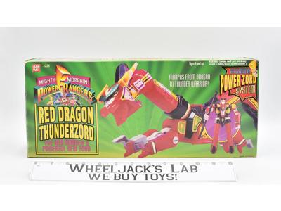 Red Dragon Thunderzord Assault Team W Box MMPR Power Rangers 1994 Action Figure