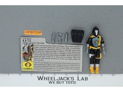 B.A.T.S. V1 100% Complete G.I. Joe 1986 Hasbro Vintage Action Figure