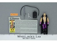 Dr. Mindbender V1 100% Complete G.I. Joe 1986 Hasbro Vintage Action Figure