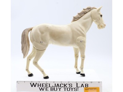 Silver The Lone Ranger Hubley 1973 Vintage White Horse