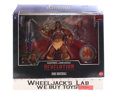 King Grayskull Masters of the Universe Revelation Masterverse Mattel NEW MIB