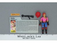 Zarana V1 100% Complete G.I. Joe 1986 Hasbro Vintage Action Figure