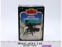 Tri-Pod Laser Cannon 100% Complete W/Box Star Wars ROTJ 1983 Kenner Vehicle
