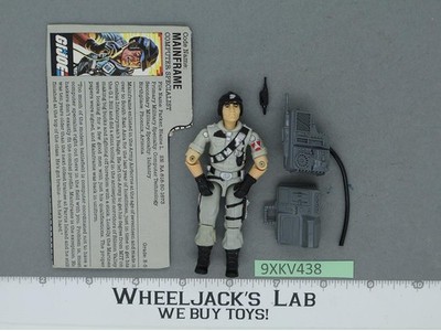 Mainframe V1 100% Complete G.I. Joe 1986 Hasbro Vintage Action Figure