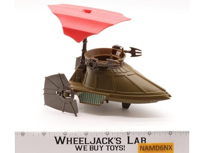 Desert Sail Skiff Mini Rig 100% Complete Star Wars ROTJ 1983 Kenner Vehicle