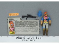 Zandar V1 100% Complete G.I. Joe 1986 Hasbro Vintage Action Figure