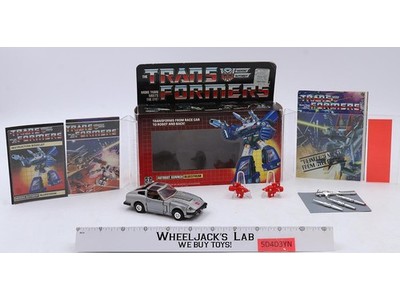 Bluestreak 100% Complete W/Box 1985 Vintage Hasbro G1 Transformers Action Figure