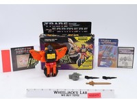 Divebomb 100% Complete W/BOX 1986 Vintage G1 Transformers Hasbro Action Figure