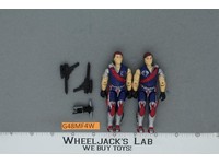 Tomax & Xamot V1 100% Complete G.I. Joe 1985 Hasbro Vintage Action Figure