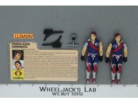 Tomax & Xamot V1 100% Complete G.I. Joe 1985 Hasbro Vintage Action Figure