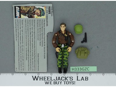 Hawk V2 100% Complete G.I. Joe 1986 Hasbro Vintage Action Figure
