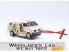 White Character Van W/ Rip Cord Star Wars 1977 Kenner SSP Vintage Toy Car