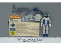 Snow Serpent V1 100% Complete G.I. Joe 1985 Hasbro Vintage Action Figure