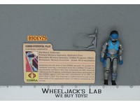 Lampreys V1 100% Complete G.I. Joe 1985 Hasbro Vintage Action Figure