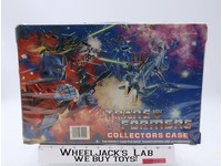 Vinyl Collectors Case W/Tray 1984 Tara Toy Corp. G1 Transformers Vintage