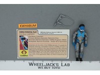 Lampreys V1 100% Complete G.I. Joe 1985 Hasbro Vintage Action Figure