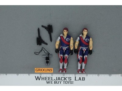 Tomax & Xamot V1 100% Complete G.I. Joe 1985 Hasbro Vintage Action Figure