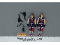 Tomax & Xamot V1 100% Complete G.I. Joe 1985 Hasbro Vintage Action Figure