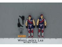 Tomax & Xamot V1 100% Complete G.I. Joe 1985 Hasbro Vintage Action Figure