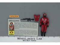 Crimson Guard V1 100% Complete G.I. Joe 1985 Hasbro Vintage Action Figure