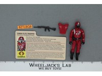 Crimson Guard V1 HOLLOW 100% Complete G.I. Joe 1985 Hasbro Vintage Action Figure