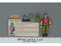 Bazooka V1 100% Complete G.I. Joe 1985 Hasbro Vintage Action Figure