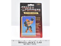 Grapple Sealed Pack Card #17 of Transformers Trading Action Cards 1985 G1