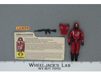 Crimson Guard V1 100% Complete G.I. Joe 1985 Hasbro Vintage Action Figure
