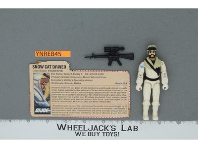 Frostbite V1 100% Complete G.I Joe 1985 Hasbro Vintage Action Figure