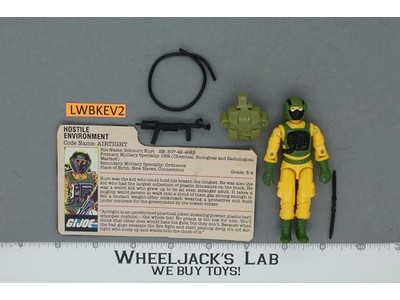 Airtight V1 100% Complete G.I. Joe 1985 Hasbro Vintage Action Figure