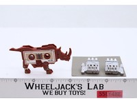 Ramhorn SILVER Cassette 100% Complete 1986 G1 Transformers Vintage Action Figure