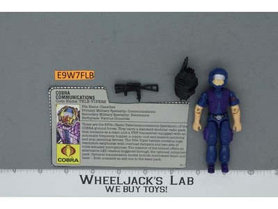 Tele-Vipers V1 G.I. Joe 1985 Hasbro Vintage Action Figure