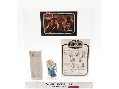 Hoth Survival Kit Mail Away W/ Box + Paperwork Star Wars 1980 Kenner in Acrylic