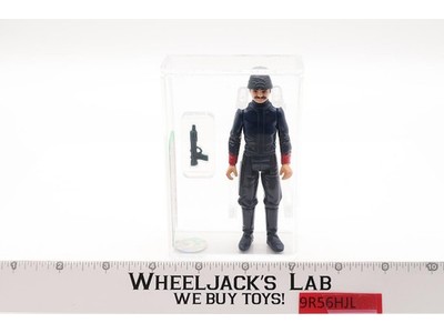 Bespin Security Guard White Short Mustache AFA 75 Star Wars 1980 Kenner Figure