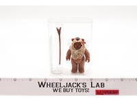 Paploo Ewok AFA GRADED 85 Star Wars 1984 Kenner Vintage Action Figure