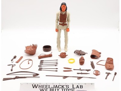 Geronimo Fort Apache Fighters 12" Johnny West 1967 Marx Action Figure Vintage