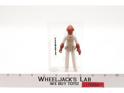 Admiral Ackbar Beige Torso Hong Kong AFA GRADED 85 Star Wars 1982 Kenner Figure