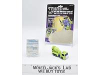 Mixmaster W CARDBACK BUBBLE 100% Action Vintage Hasbro G1 Transformers