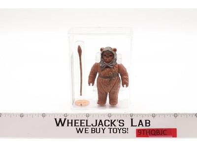 Romba Ewok AFA GRADED 70+ Star Wars 1985 Kenner Action Figure