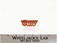 Transformers S.T.A.R.S Official Members Badge Pin Brooch 1986 G1 Hasbro Takara