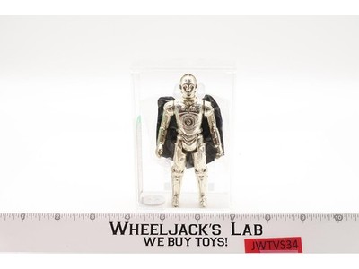 C-3PO Removable Limbs NO COO AFA GRADED 80 Star Wars 1982 Kenner Figure