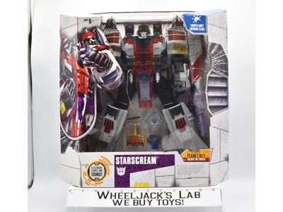 Starscream NEW MISB Supreme Class RID Cybertron Transformers Hasbro 2005